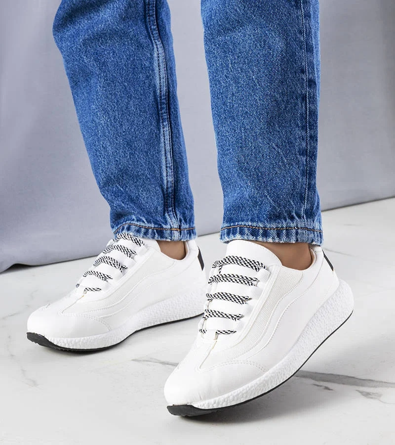 Adidași Tracey albi