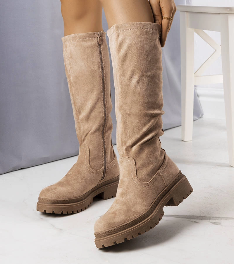 Cizme izolate Dementi bej