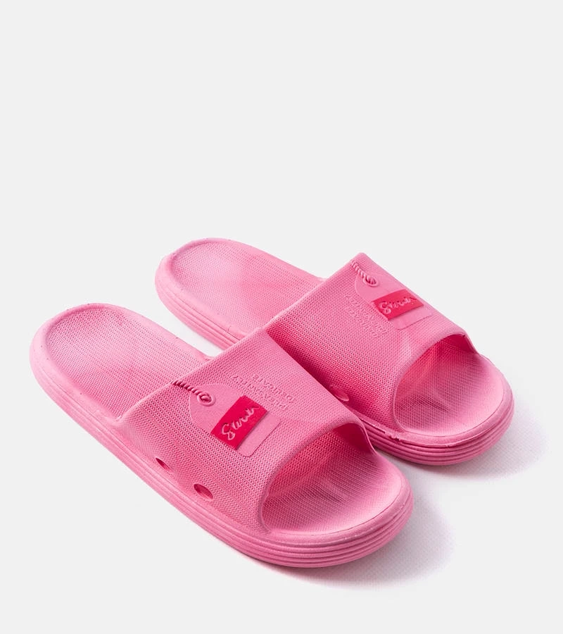 Șlapi din spumă roz Montecalvo