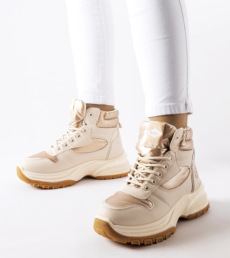 Cizme traper bej Lee Cooper LCJ-23-44-1972L