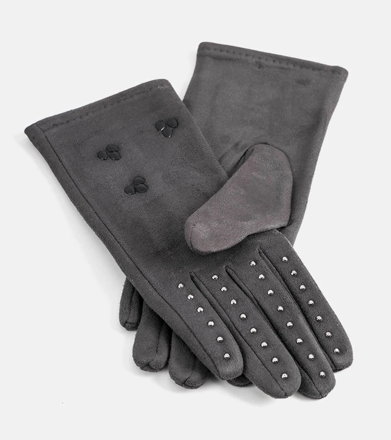 Mănuși izolate gri Roosev