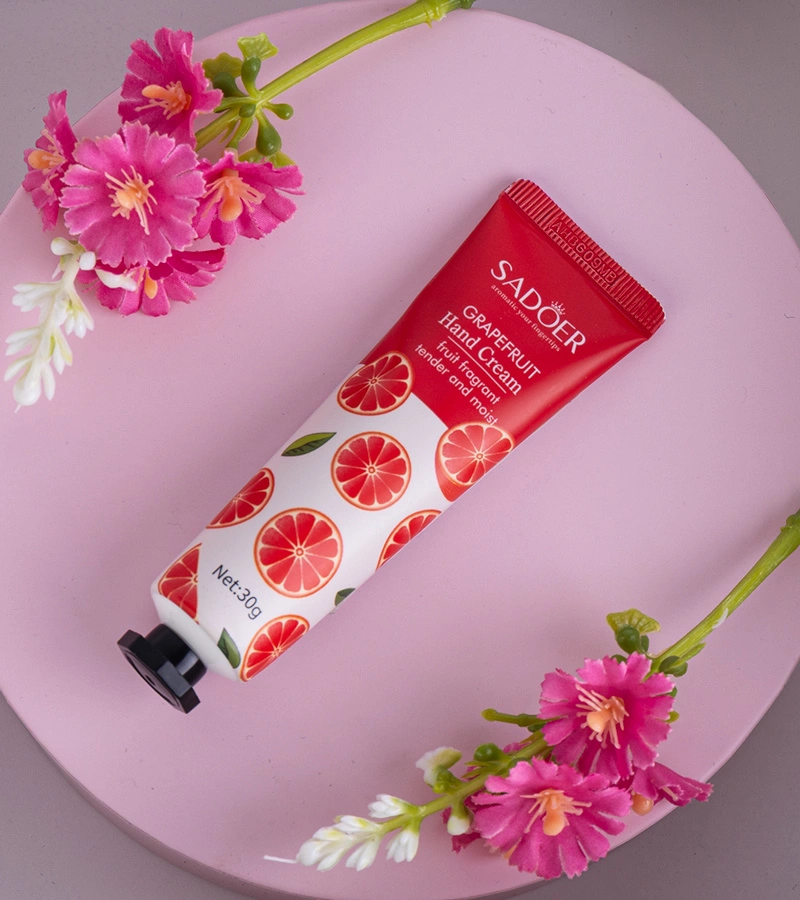 Cremă de mâini hidratantă SADOER Grapefruit 30 g