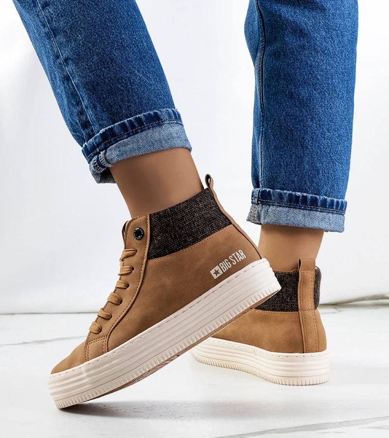 Pantofi de sport BIG STAR izolate maro II274145