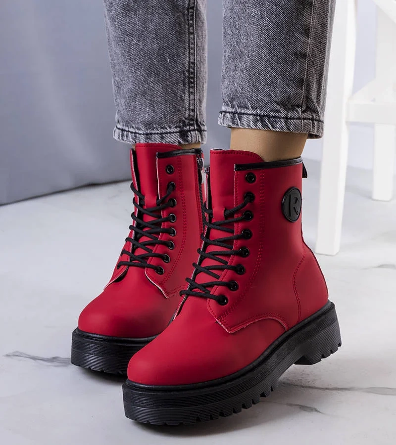 Dirk roșu mat Trappers