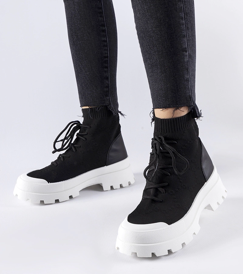 Adidași înalți negri Éric