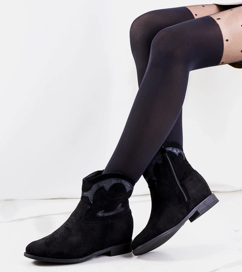 Cizme de cowboy Velha negre