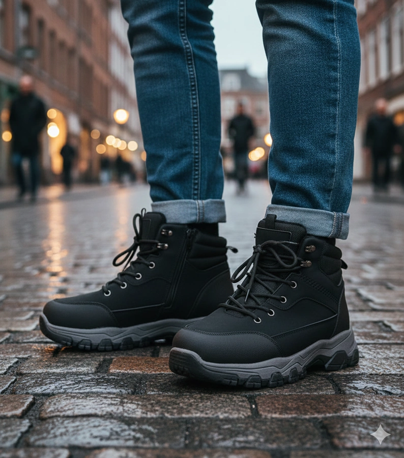 Bocanci negri bărbătești Ryan