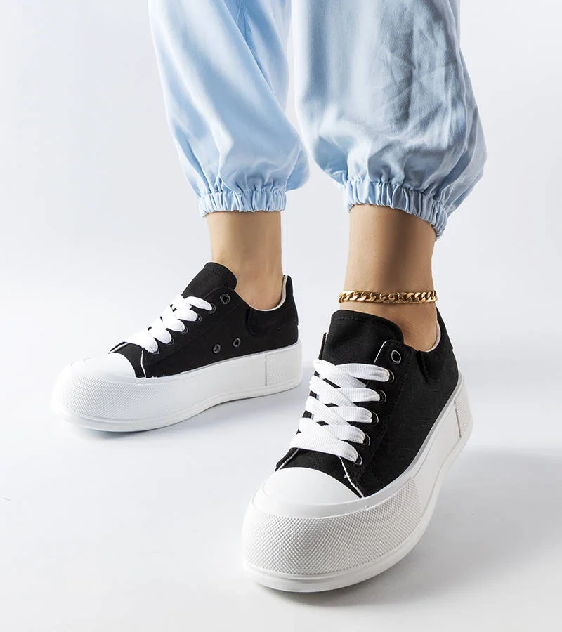 Pantofi de sport cu platformă Josseaume negru