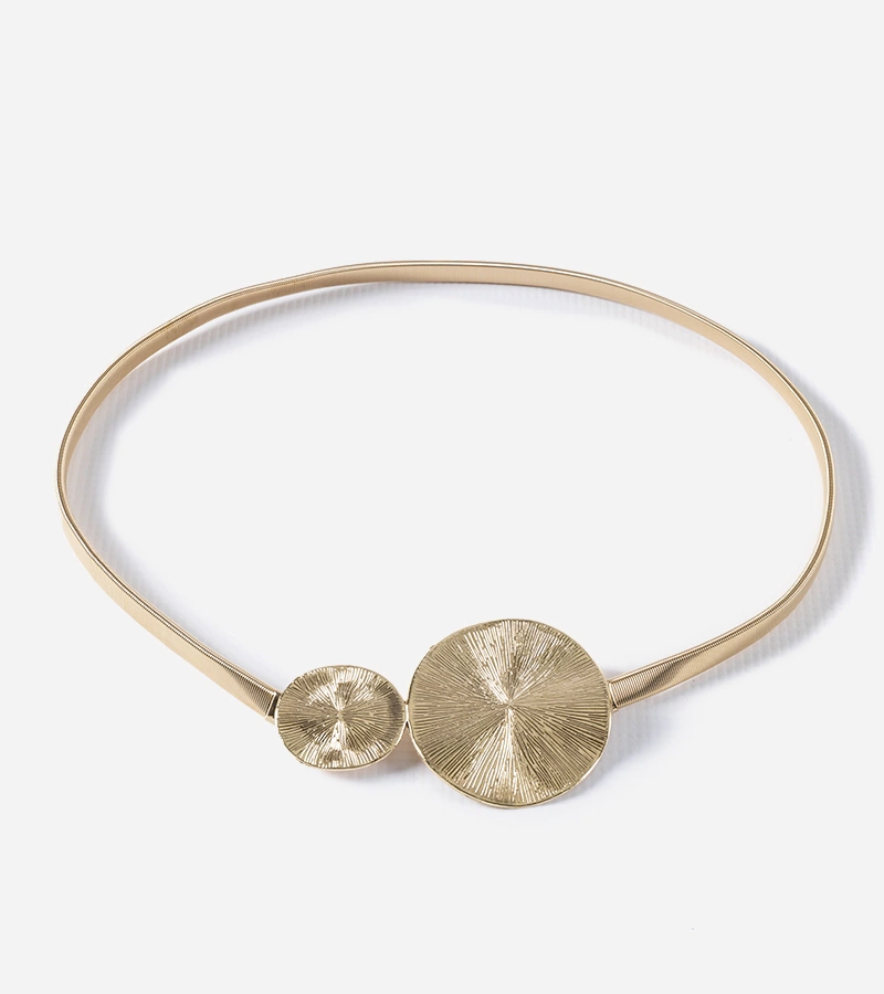 Baretă aurie decorată cu catarama Uriele