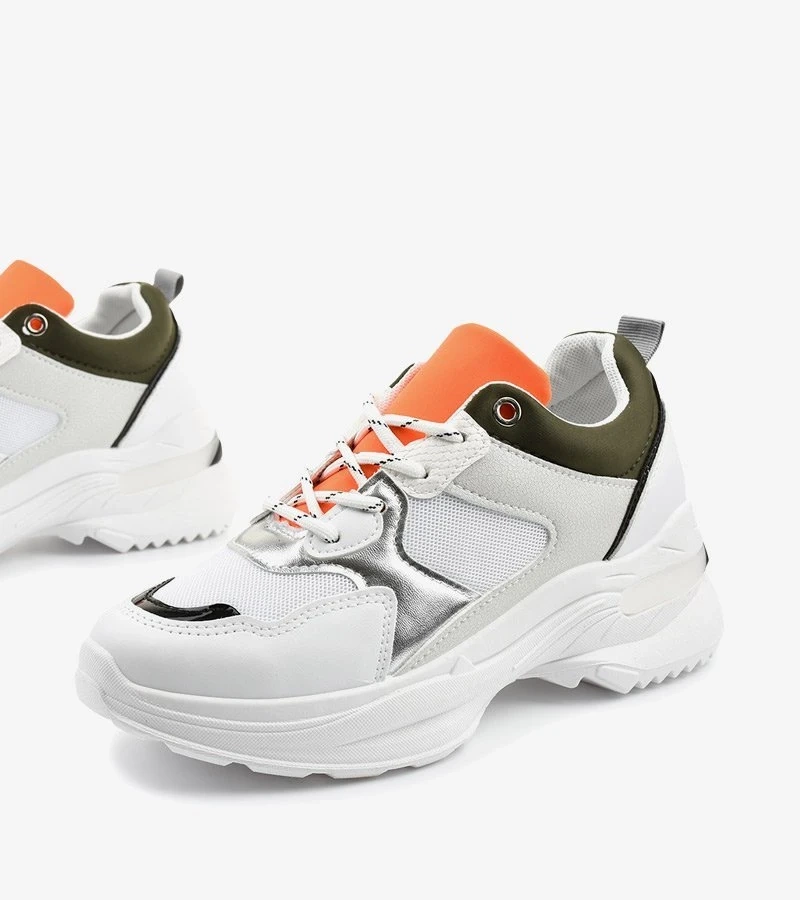 Pantofi sport alb la modă Hymed's alb la modă