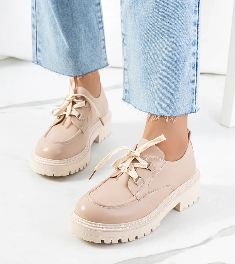 Pantofi de damă bej Labour pentru femei