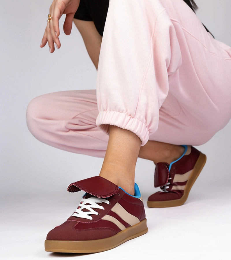 Adidași bordo sport pentru femei Lukka