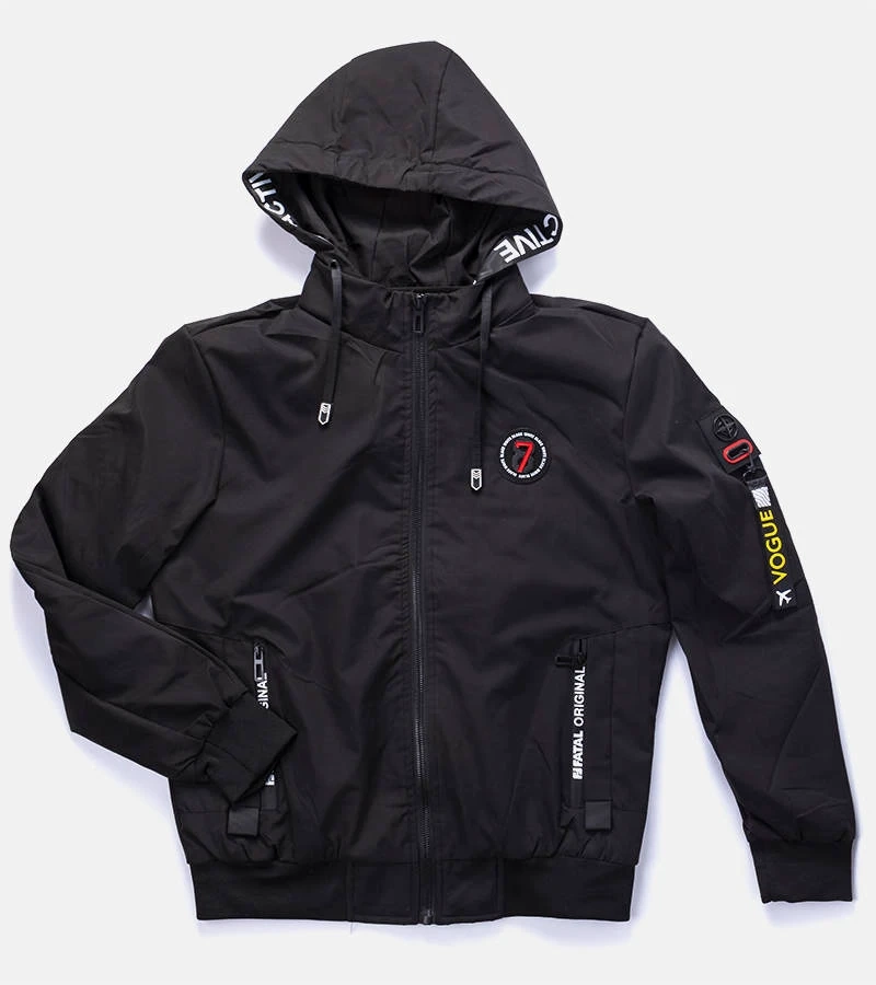 Jachetă neagră de tranziție pentru bărbați de la Tollmache