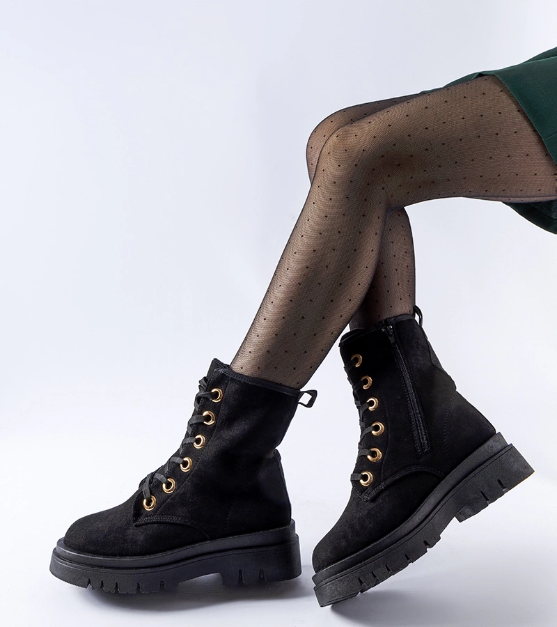 Bocanci călduroși negri Montella