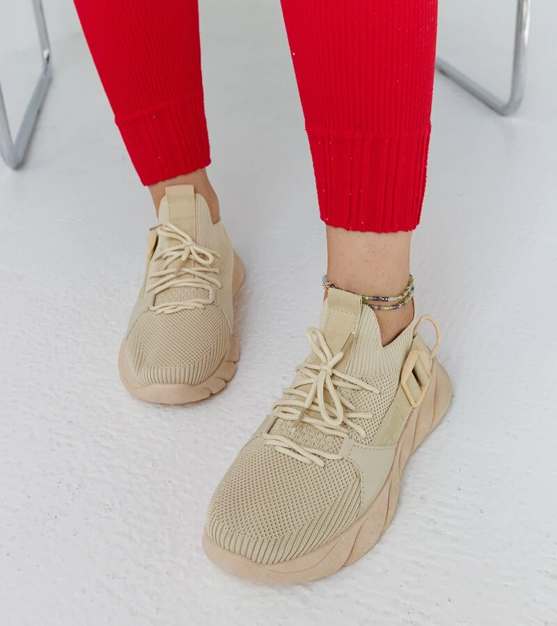 Sneakers sportivi ușori bej Faruz