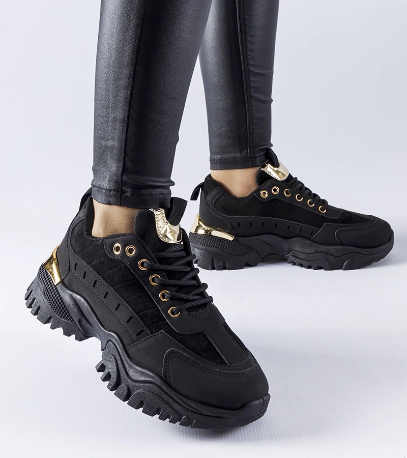 Pantofi sport negri Laudes