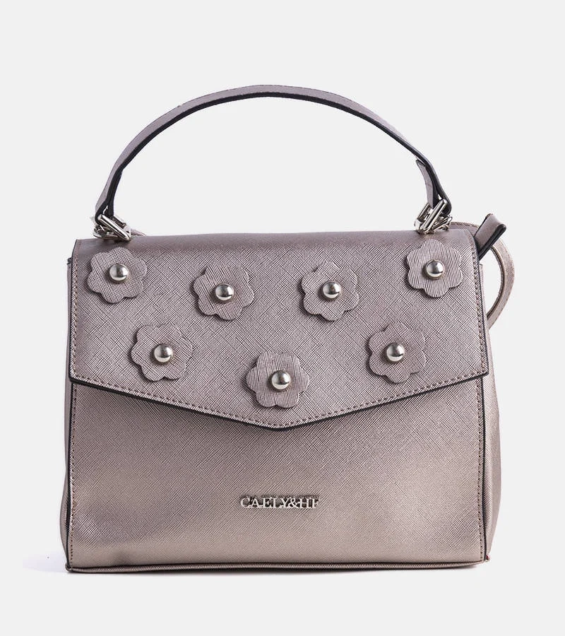 Geantă de umăr Silver Newark