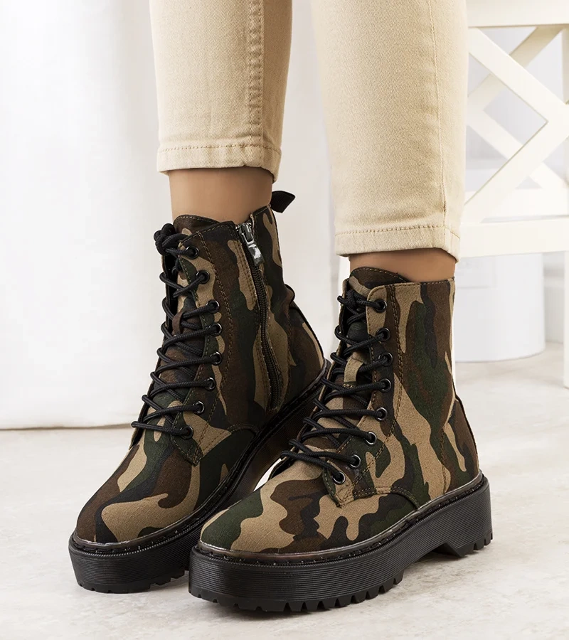 Lanita trappers militari verzi