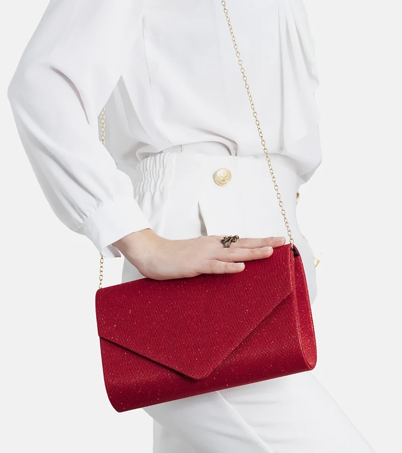 Carneir geantă plic roșu
