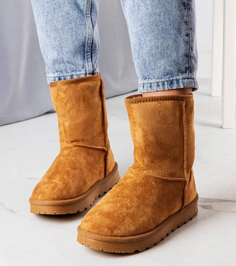 Cizme de zăpadă izolate Hank maro