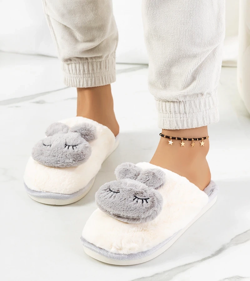 Papuci de iepuraș Grey Rabbit