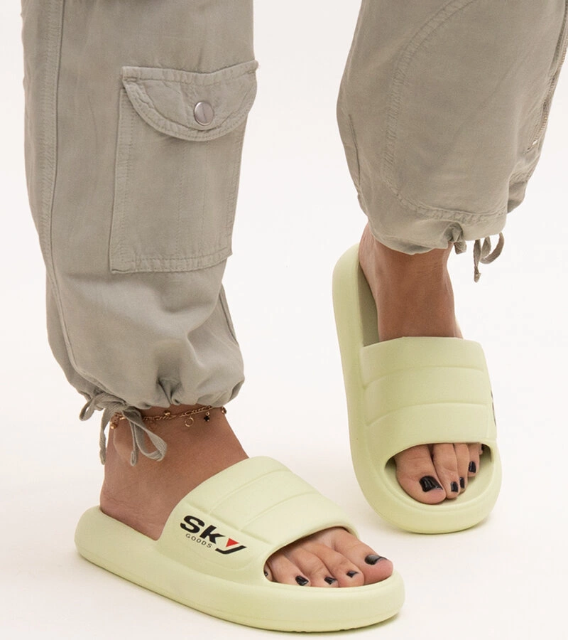 Papuci de spumă verzi Ciarsa