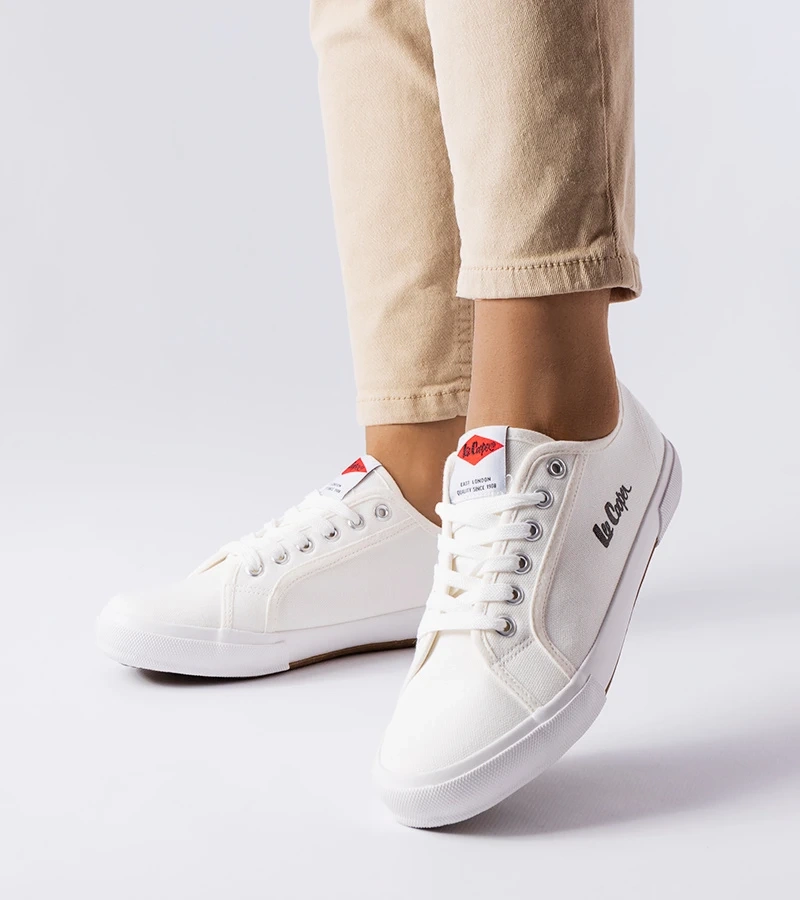 Pantofi de sport Lee Cooper albi LCW-23-44-1648L