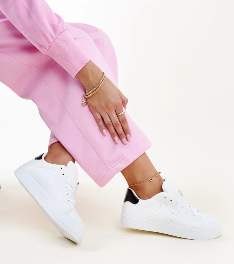 Adidași Akila alb-negru