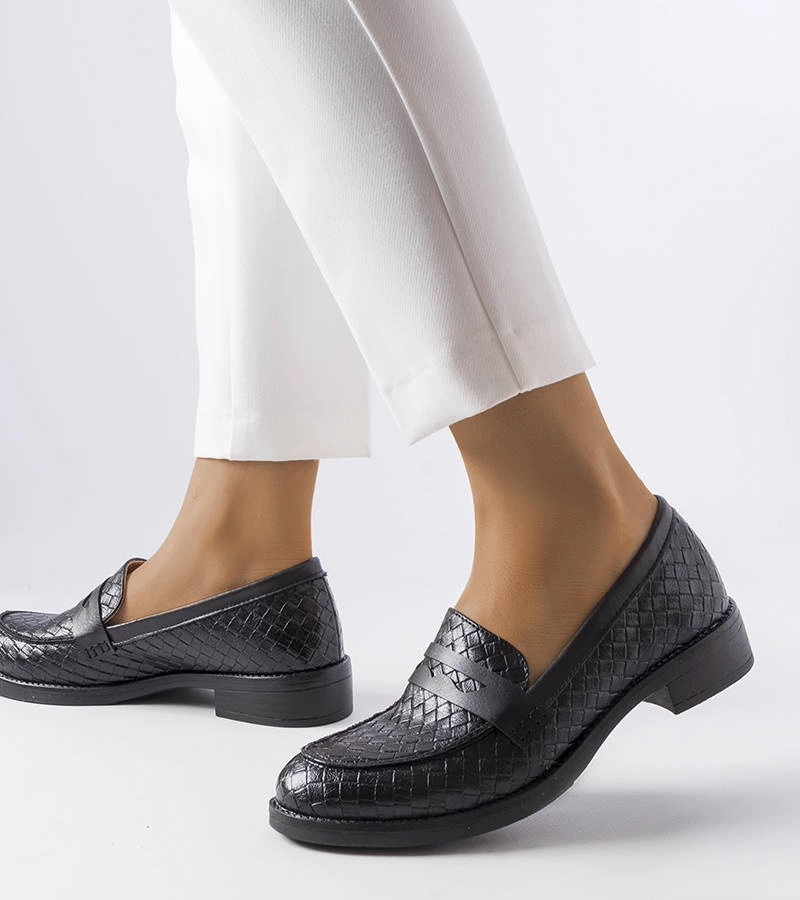 Mocasini negri Deich