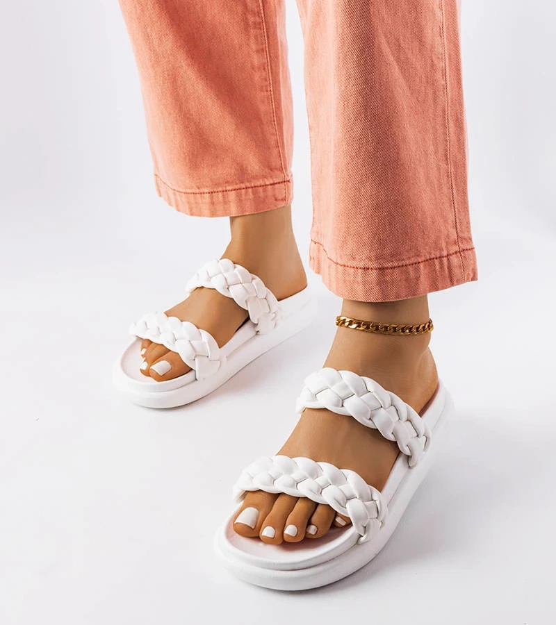 Flip-flops bej Angas