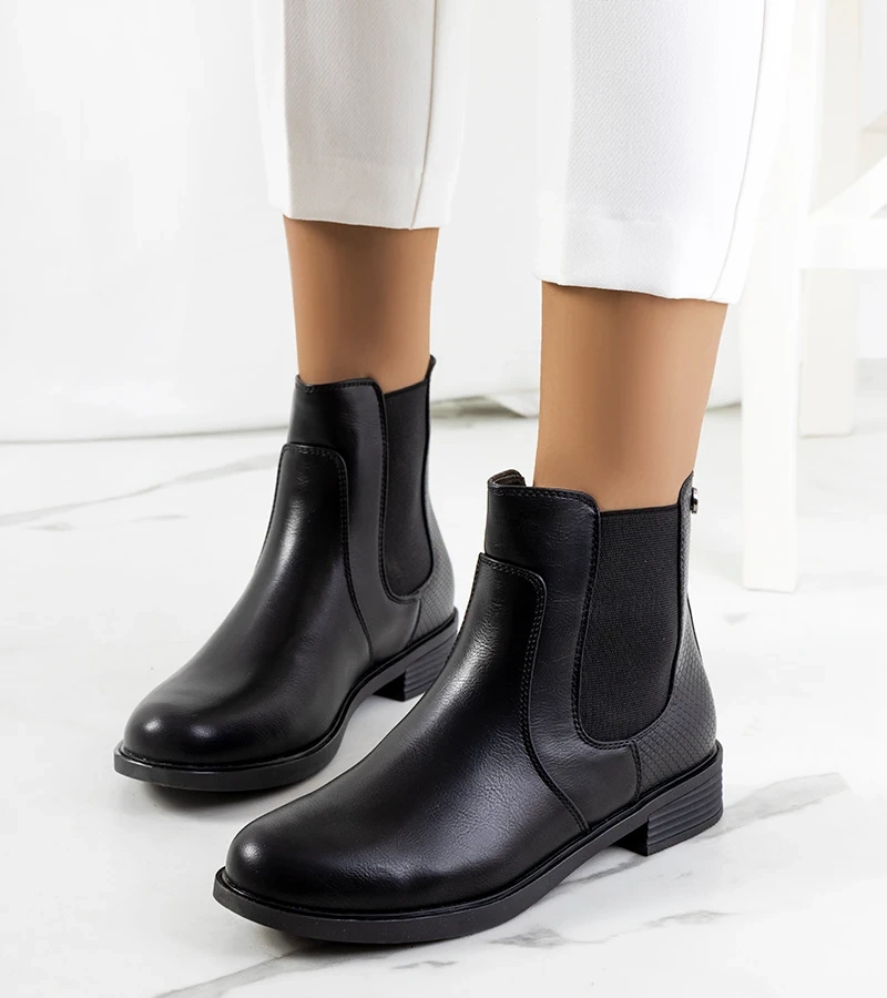 Cizme negre clasice Marines