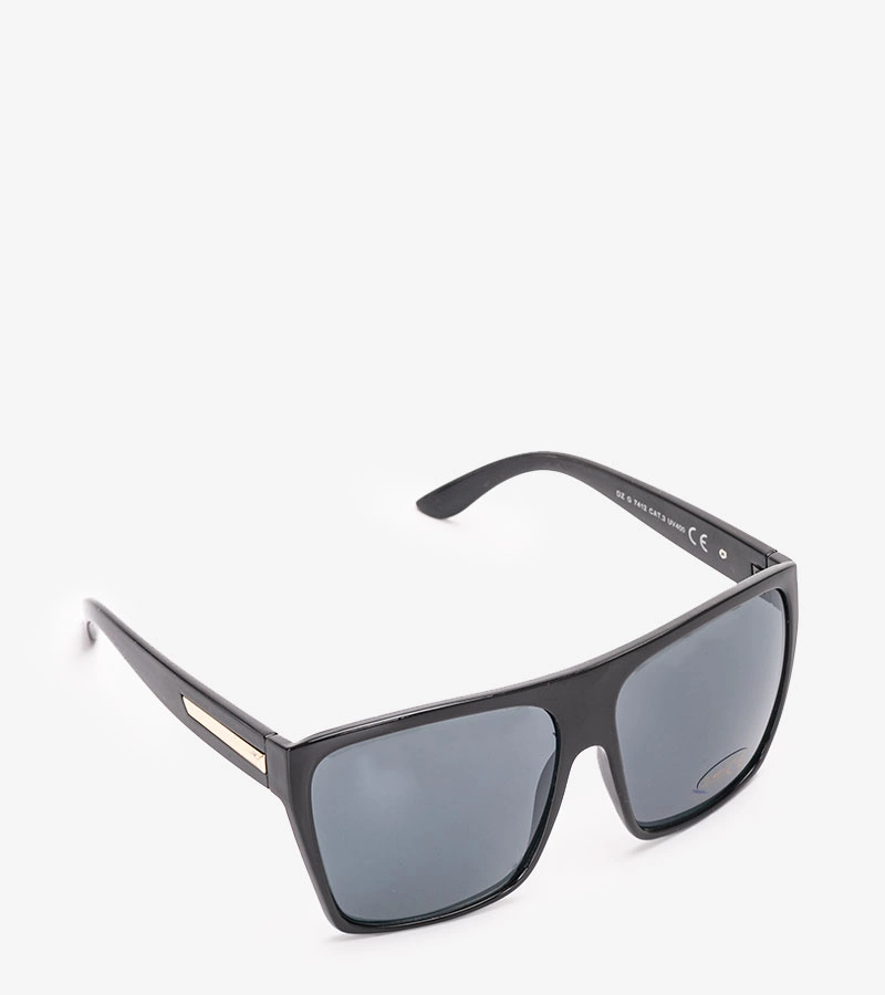 Ochelari de soare cu scut negru Alsacia