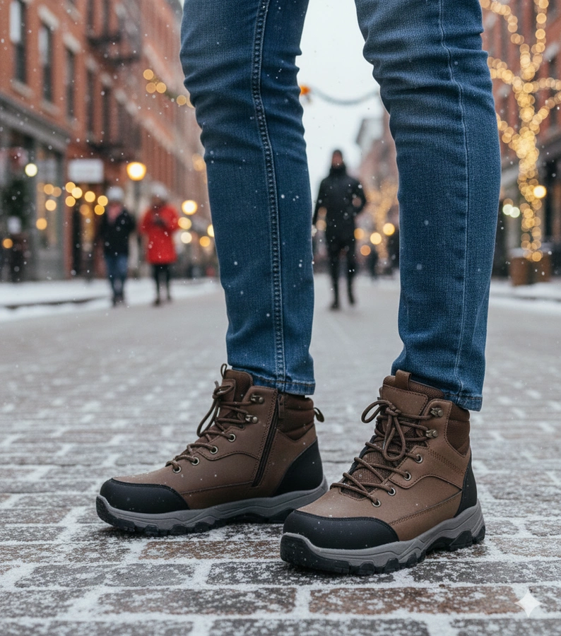 Ghete bărbătești maro Ryan