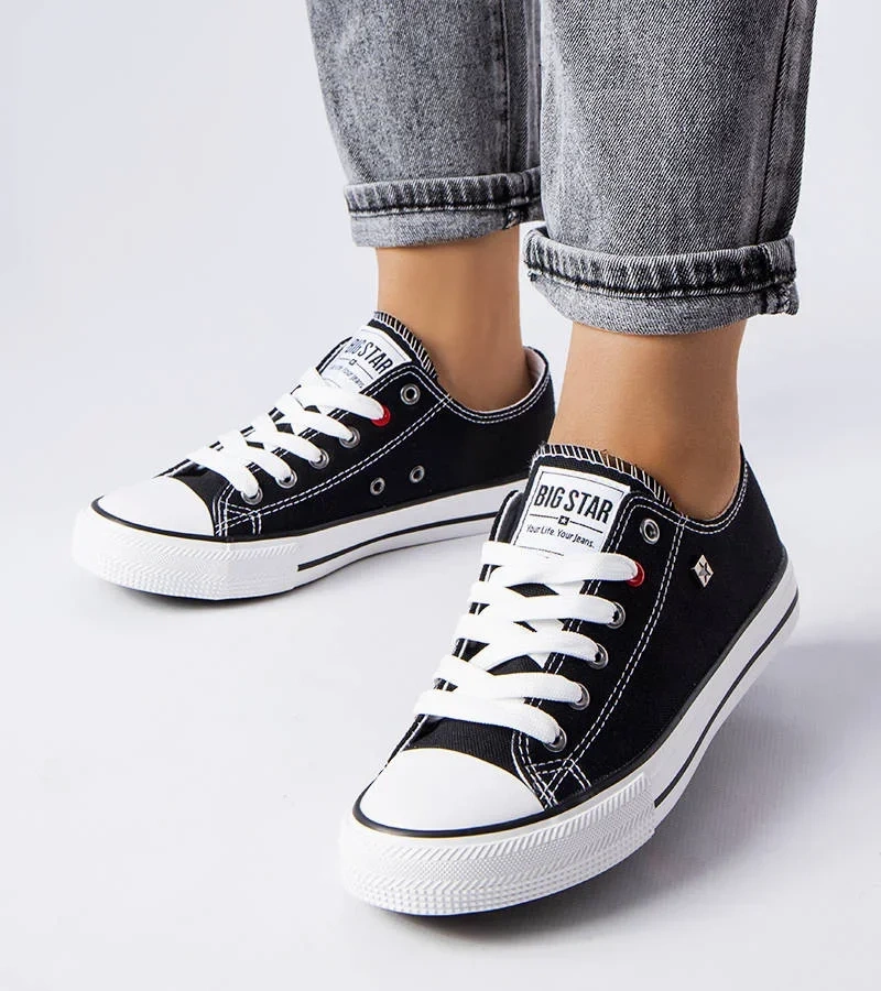 Pantofi de sport Big Star clasici negri T274023906