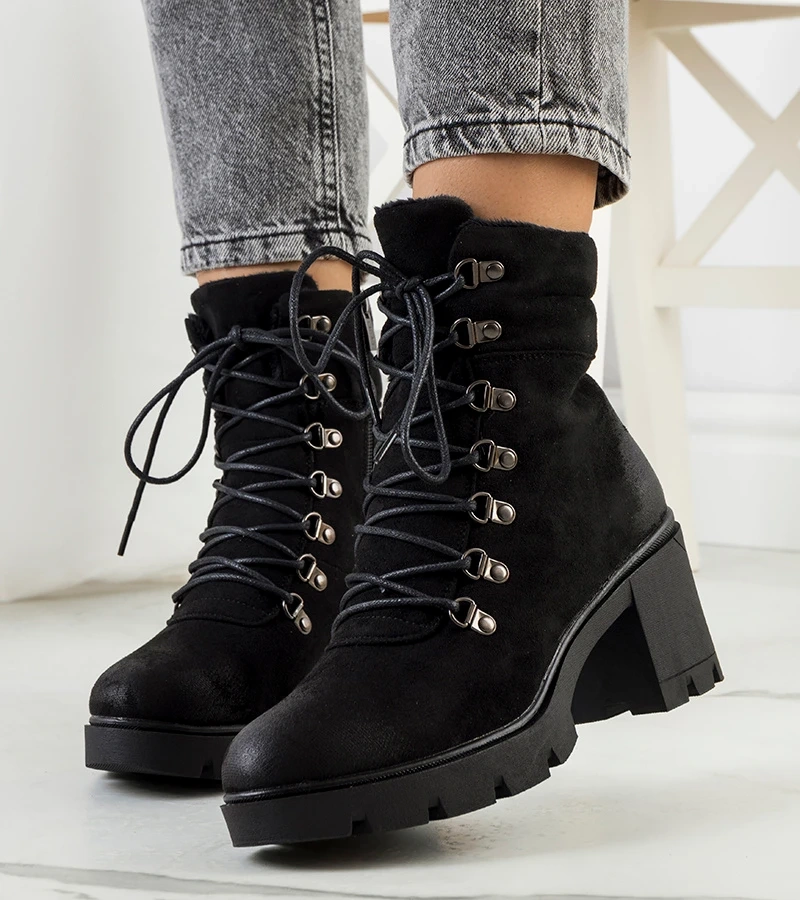 Cizme stiletto Langesko negre