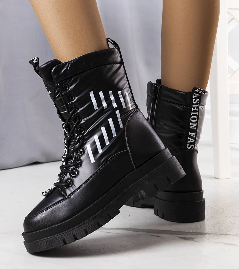 Cizme de zăpadă Sarai negru