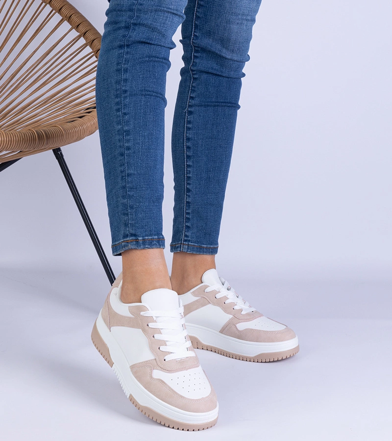 Adidași maro cu talpă groasă Undina