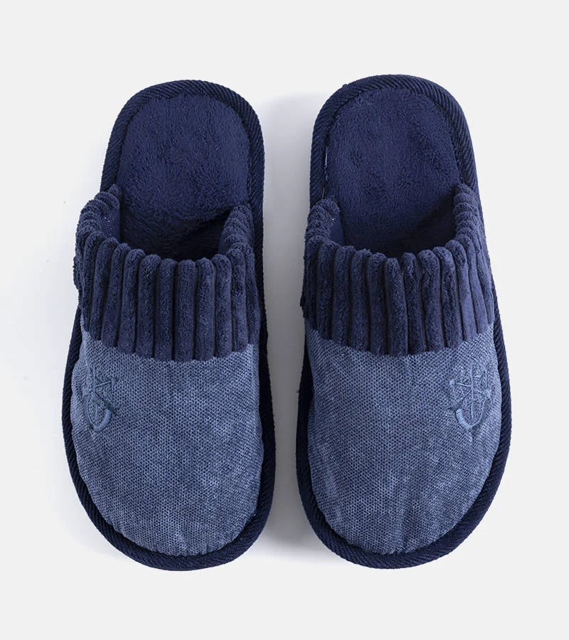 Papuci de casă pentru bărbați Lesseps albastru marin