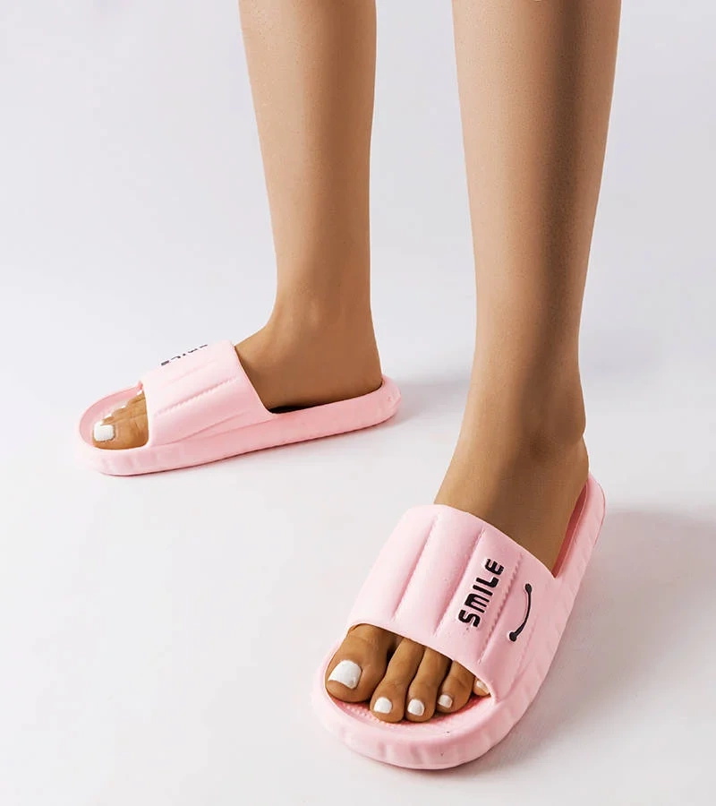 Flip-flops roz din spumă de Arbutus