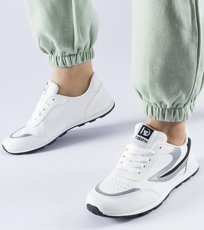 Adidași sportivi albi Cogliandrino