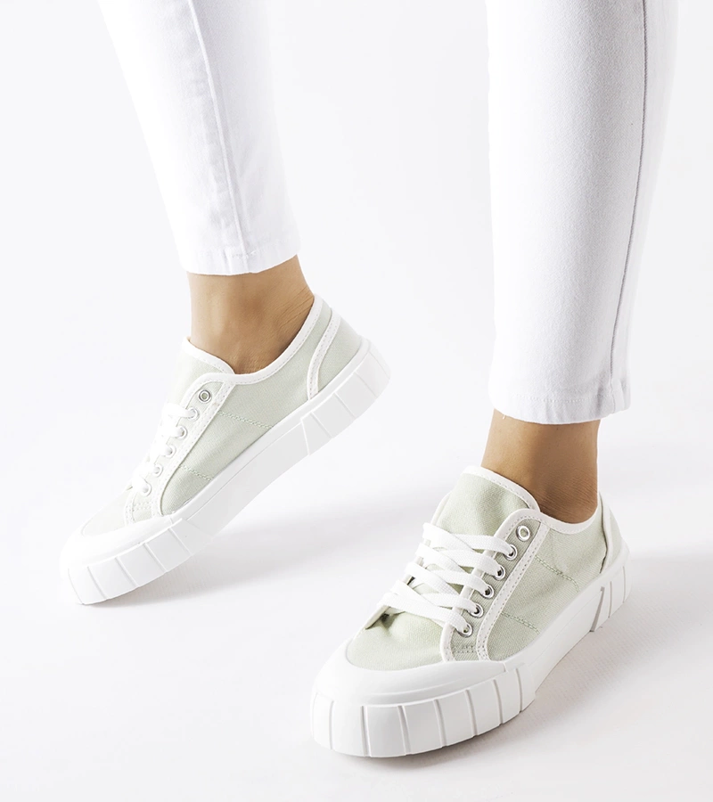 Tenisi verzi pe o platformă groasă Egidio