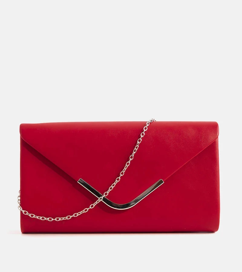 Geantă plic roșie de Colema