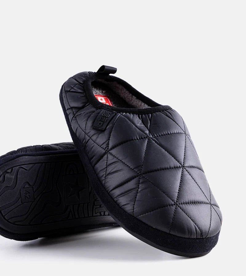 Papuci negri izolati Big Star KK174365