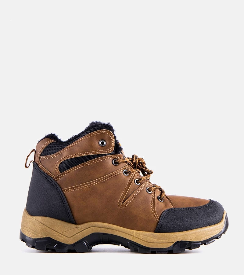 Brown izolate pentru bărbați trappers Upper