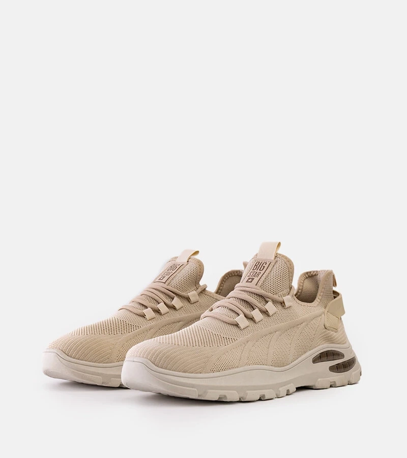 Sneakers bej Big Star NN174469 801
