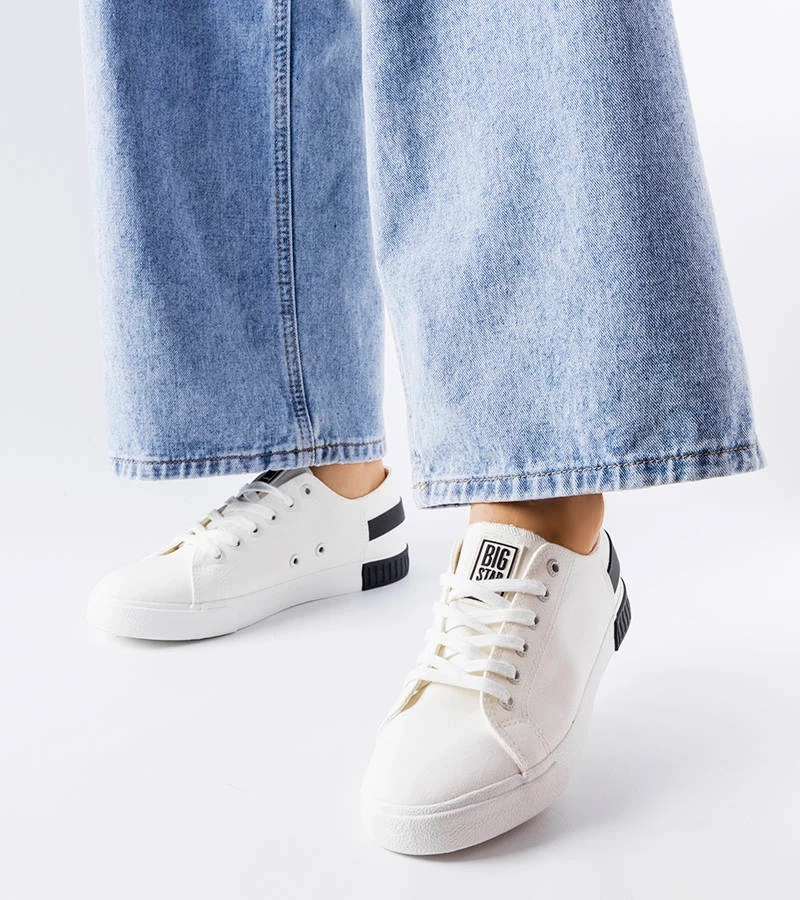 Pantofi de sport Big Star albi LL274039