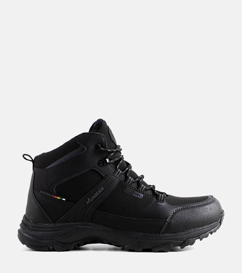 Pantofi de trekking izolat negru Layne