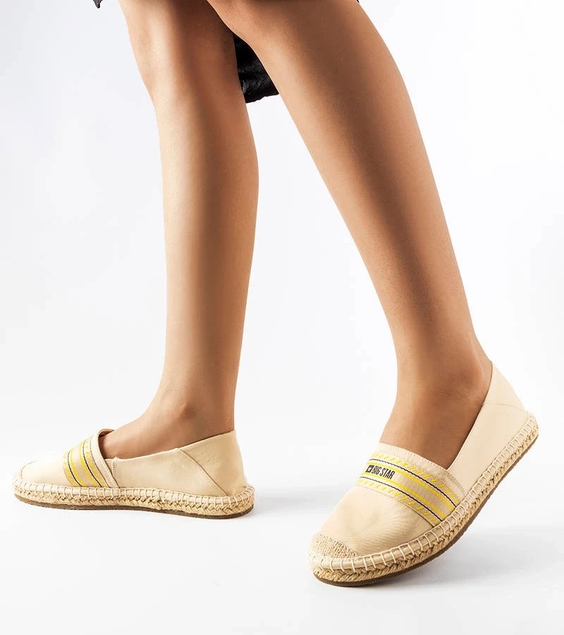 Espadrile bej Big Star LL274895