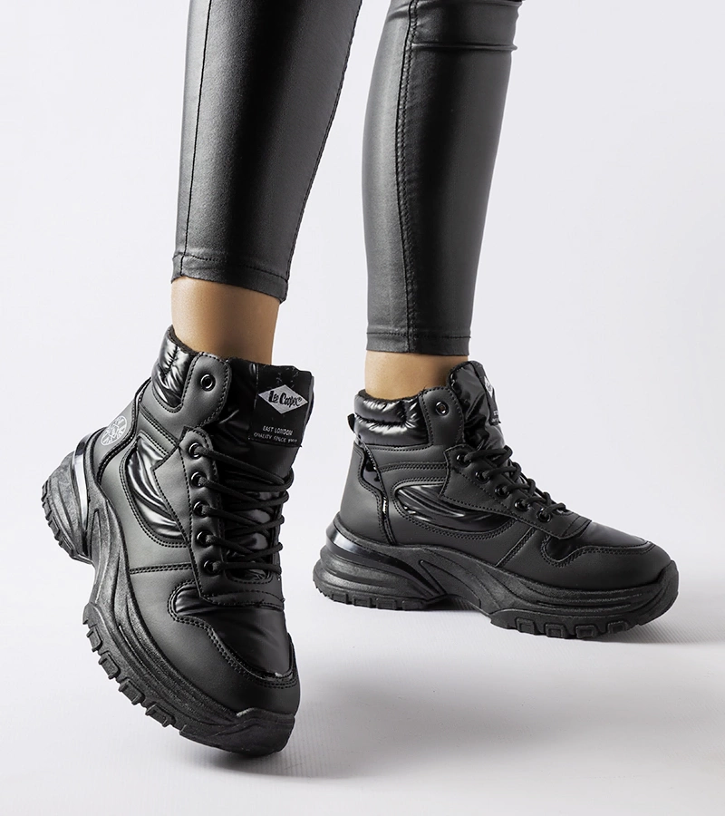 Botine negre Lee Cooper LCJ-23-44-1973L