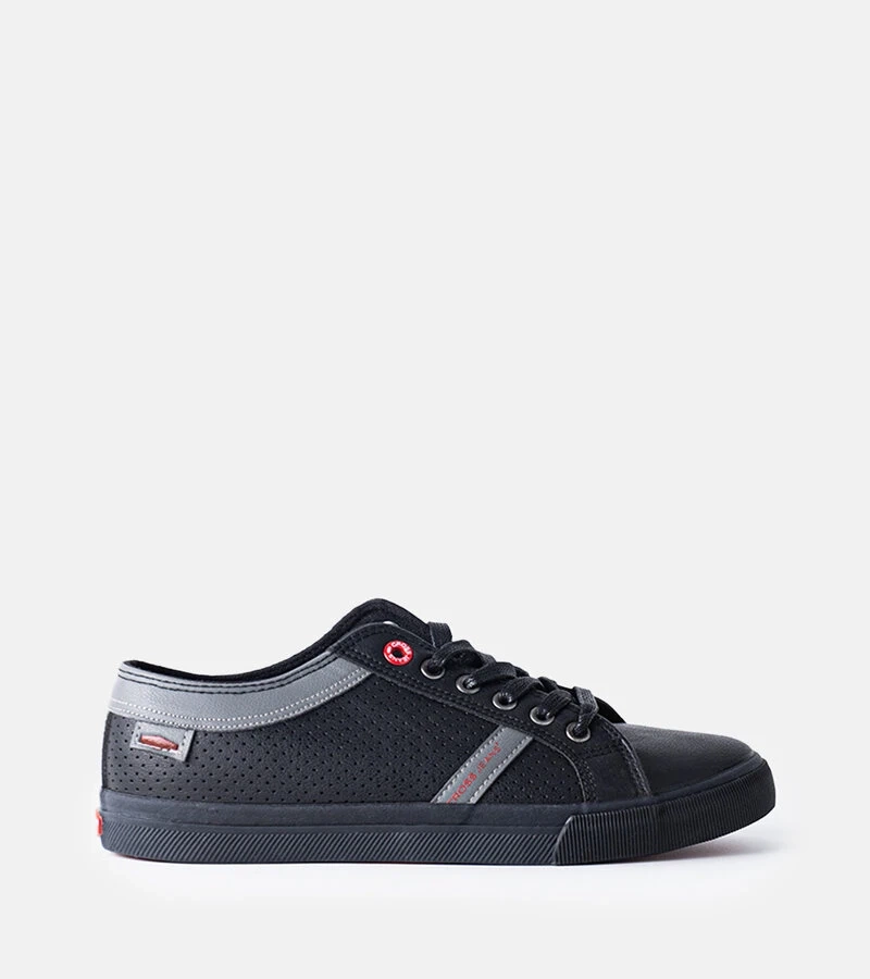 Teniși negri pentru bărbați CROSS JEANS